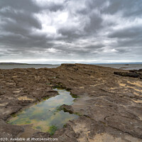 Buy canvas prints of The Rock pool by Malc Lawes