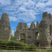Buy canvas prints of King Johns Castle  by Malc Lawes