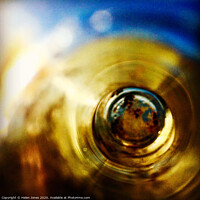 Buy canvas prints of Through the Bottle Glass by Helen Jones