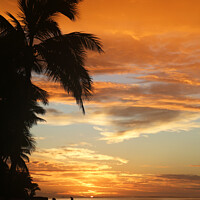 Buy canvas prints of Sunrise from Moana Sands, Rarotonga by Robert MacDowall