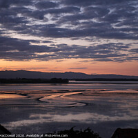 Buy canvas prints of Evening sky over the Kaimais, Bay of Plenty, New Zealand - 2 by Robert MacDowall