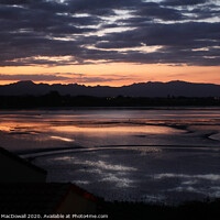 Buy canvas prints of Evening sky over the Kaimais, Bay of Plenty, New Zealand - 3 by Robert MacDowall
