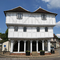 Buy canvas prints of Thaxted Guildhall, Essex by Robert MacDowall