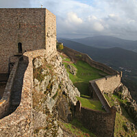 Buy canvas prints of Marvao Castle, Portugal by Robert MacDowall