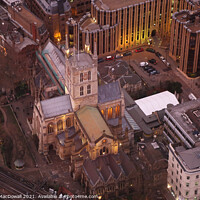Buy canvas prints of Southwark Cathedral, London by Robert MacDowall