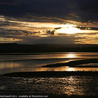 Buy canvas prints of Sunset over the Kaimais from Matua Bay by Robert MacDowall
