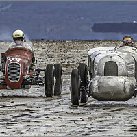 Buy canvas prints of Beach racers by Kev Robertson