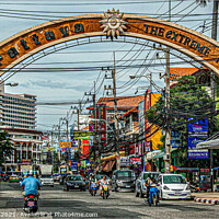 Buy canvas prints of Pattaya the Extreme City by Kev Robertson