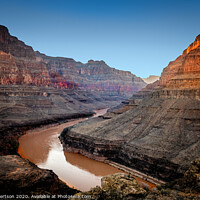 Buy canvas prints of Grand Canyon - Colorado River by Kev Robertson