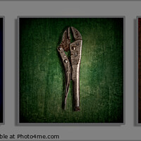 Buy canvas prints of Discarded Tools by Kev Robertson
