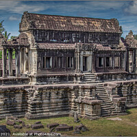 Buy canvas prints of Angkor Wat by Kev Robertson