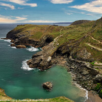 Buy canvas prints of Majestic Barras Nose Headland by Janet Carmichael