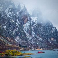 Buy canvas prints of Norwegian Mountains by Janet Carmichael