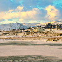 Buy canvas prints of Skarsvag, the World's Northernmost Fishing Village by Janet Carmichael