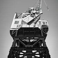 Buy canvas prints of Iconic Cargo Cranes of Bristol by Janet Carmichael