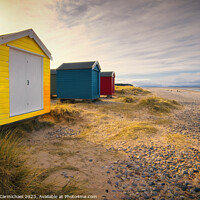 Buy canvas prints of Radiant Beauty on Findhorn Beach by Janet Carmichael