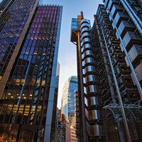 Buy canvas prints of Dazzling London Financial District by Janet Carmichael