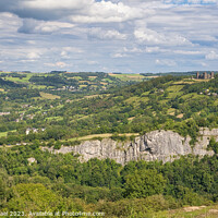 Buy canvas prints of High Tor - Derbyshire Dales by Janet Carmichael