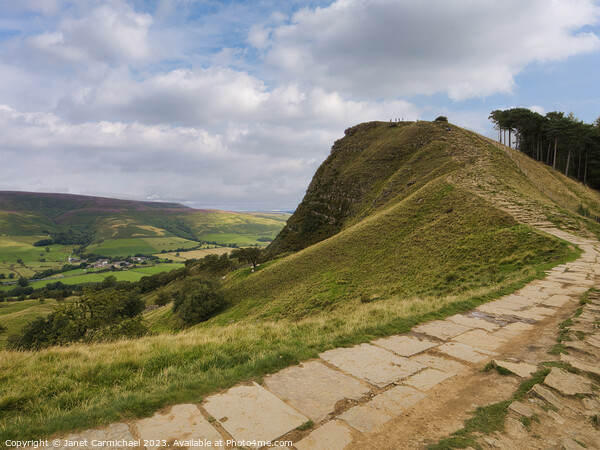 Back Tor - Derbyshire Dales Picture Board by Janet Carmichael