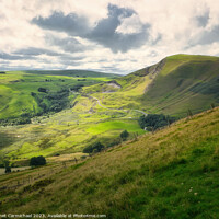 Buy canvas prints of Breathtaking Mam Tor Views - Peak District by Janet Carmichael