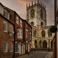Buy canvas prints of The Back Streets of Beverley, East Yorkshire by Janet Carmichael