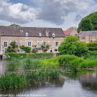 Buy canvas prints of The Mill at Wadenhoe by Janet Carmichael