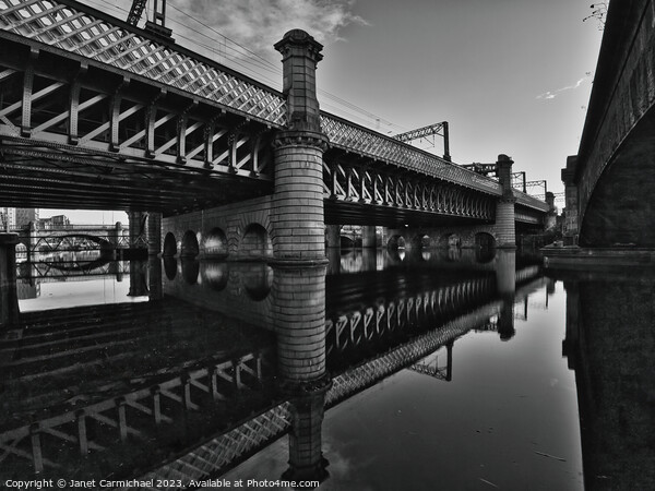 The Bridges of Glasgow Picture Board by Janet Carmichael