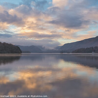 Buy canvas prints of Glory Sunrise over Derwentwater by Janet Carmichael