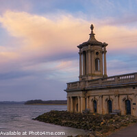 Buy canvas prints of Normanton Church at Sunrise by Janet Carmichael