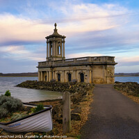 Buy canvas prints of Early Morning at Rutland Water by Janet Carmichael