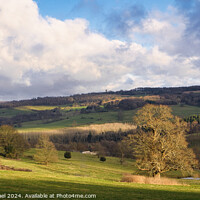Buy canvas prints of Cotswold Countryside by Janet Carmichael