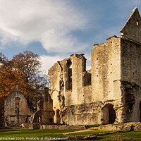 Buy canvas prints of Mystical Ruins of Minster Lovell by Janet Carmichael