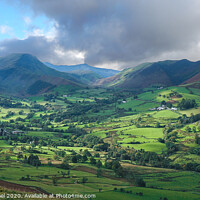 Buy canvas prints of Majestic Views of Derwent Fells by Janet Carmichael