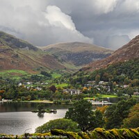 Buy canvas prints of Glenridding House - Ullswater by Janet Carmichael
