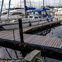 Buy canvas prints of Waterfront boats  by Julia Janusz