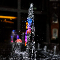 Buy canvas prints of Water fountain  by Julia Janusz