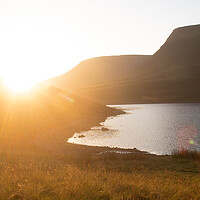 Buy canvas prints of sunrise over the Brecon Beacons  by Ollie Hully