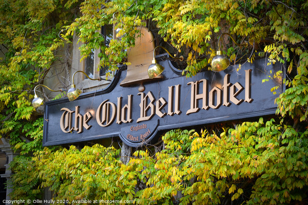 The Old Bell Hotel Malmesbury Picture Board by Ollie Hully