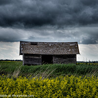 Buy canvas prints of Abandoned Under Stormy Skies by Matt Hill