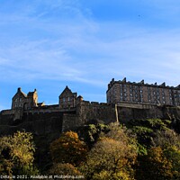 Buy canvas prints of Edinburgh Castle by Kristine Didzule