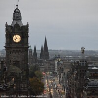 Buy canvas prints of Edinburgh At Dawn by Graham Watters