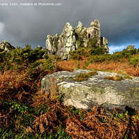 Buy canvas prints of Roche Rock, Cornwall by Paul Richards