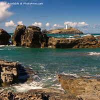Buy canvas prints of Godrevy lighthouse by Paul Richards