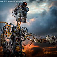 Buy canvas prints of The Man Engine by Paul Richards