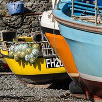 Buy canvas prints of Cadgwith fishing village, in Cornwall by Paul Richards