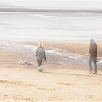 Buy canvas prints of Margate Stroll by Clare Edmonds