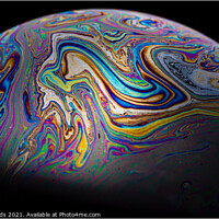 Buy canvas prints of Bubble Planet by Clare Edmonds