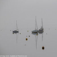 Buy canvas prints of Grey Day Boats by Trevor Partridge