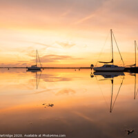 Buy canvas prints of Boats at Dawn by Trevor Partridge