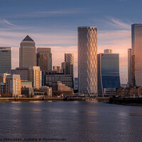 Buy canvas prints of London skyline by Marianna Obino